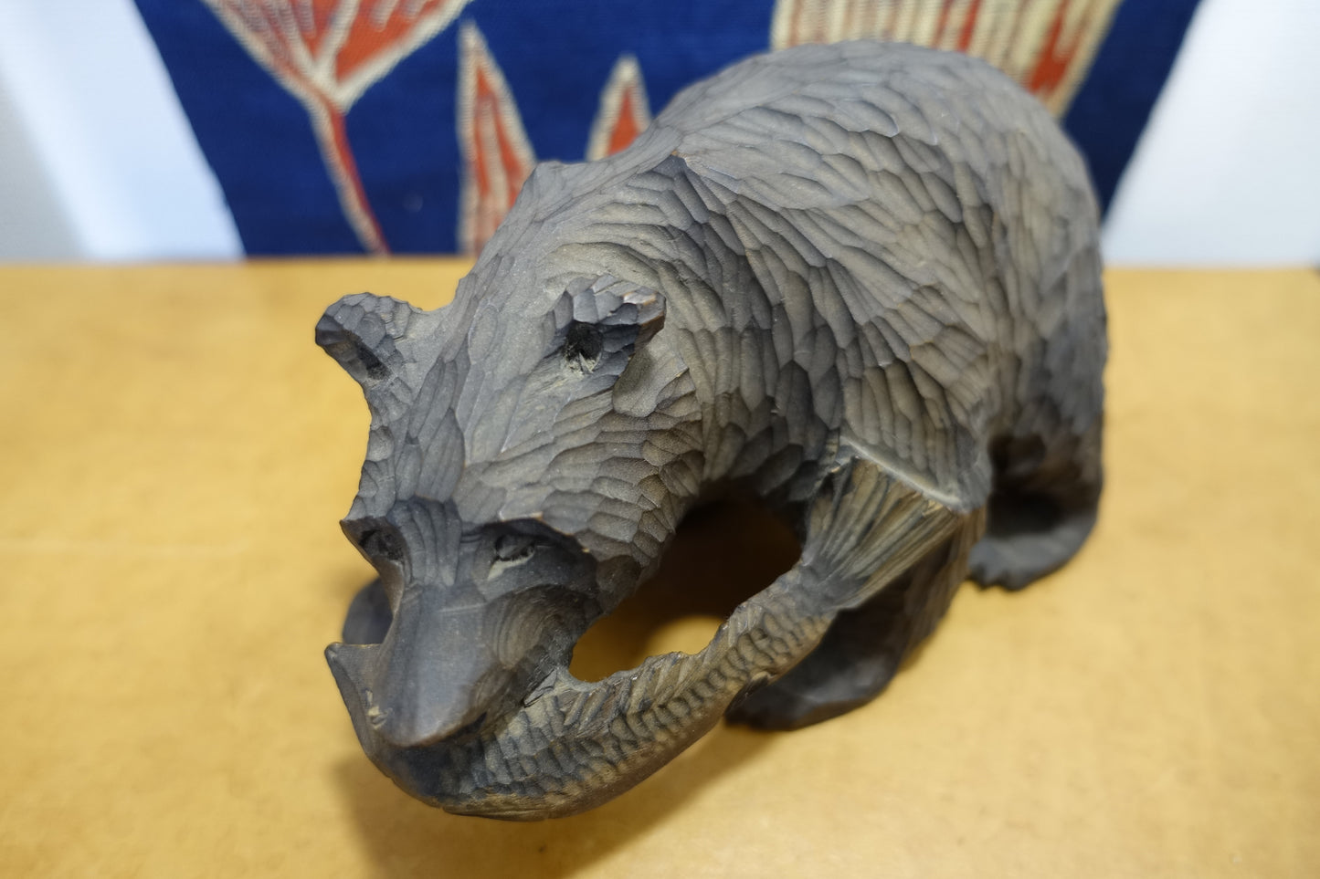 1025 Wood Carving Bear -unknown-