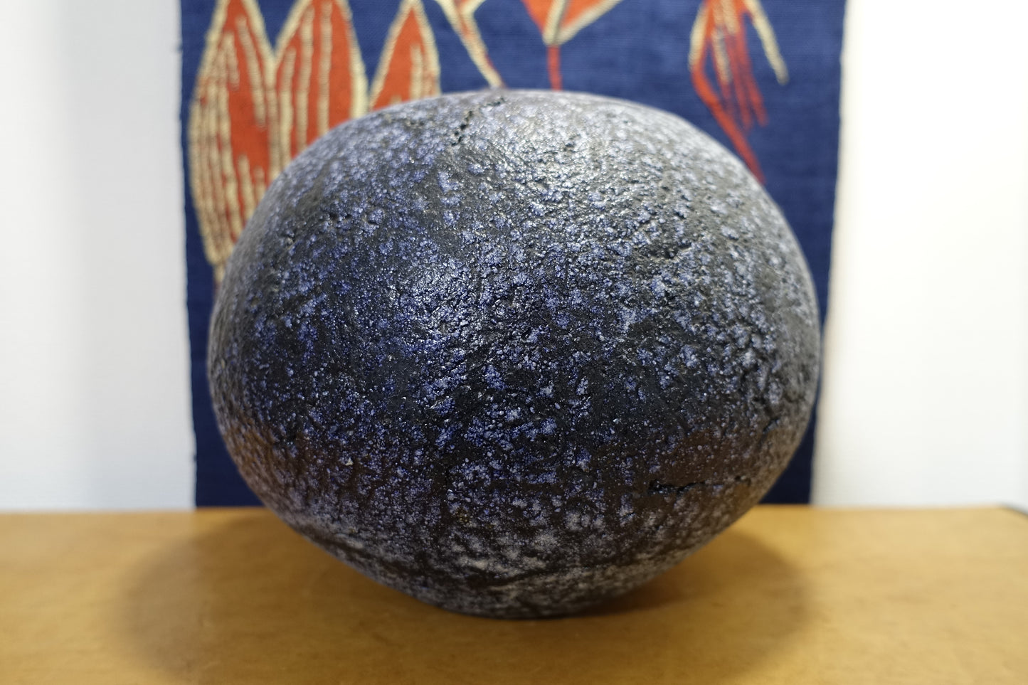 1028 Flower Vase as like a humongous blue berry