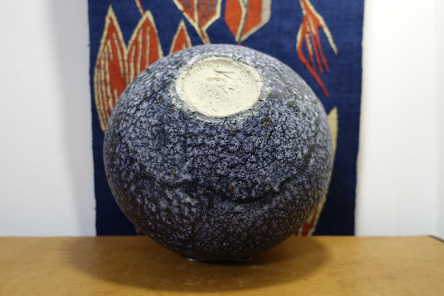 1028 Flower Vase as like a humongous blue berry