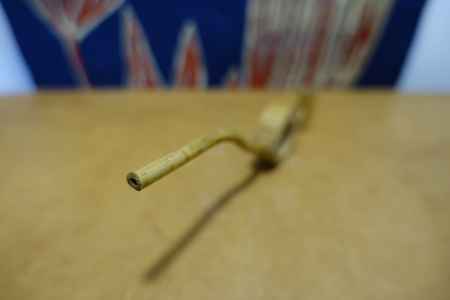 1016 Hand Crafted Bamboo Smoke Pipe