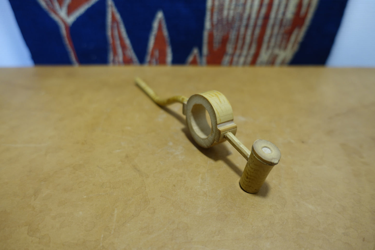 1016 Hand Crafted Bamboo Smoke Pipe