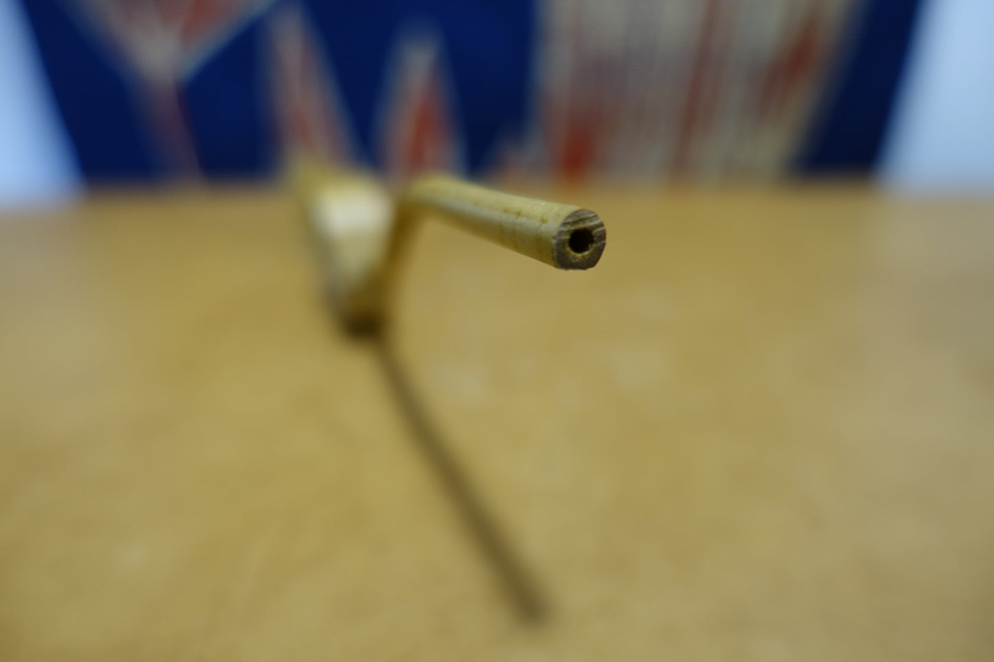 1016 Hand Crafted Bamboo Smoke Pipe