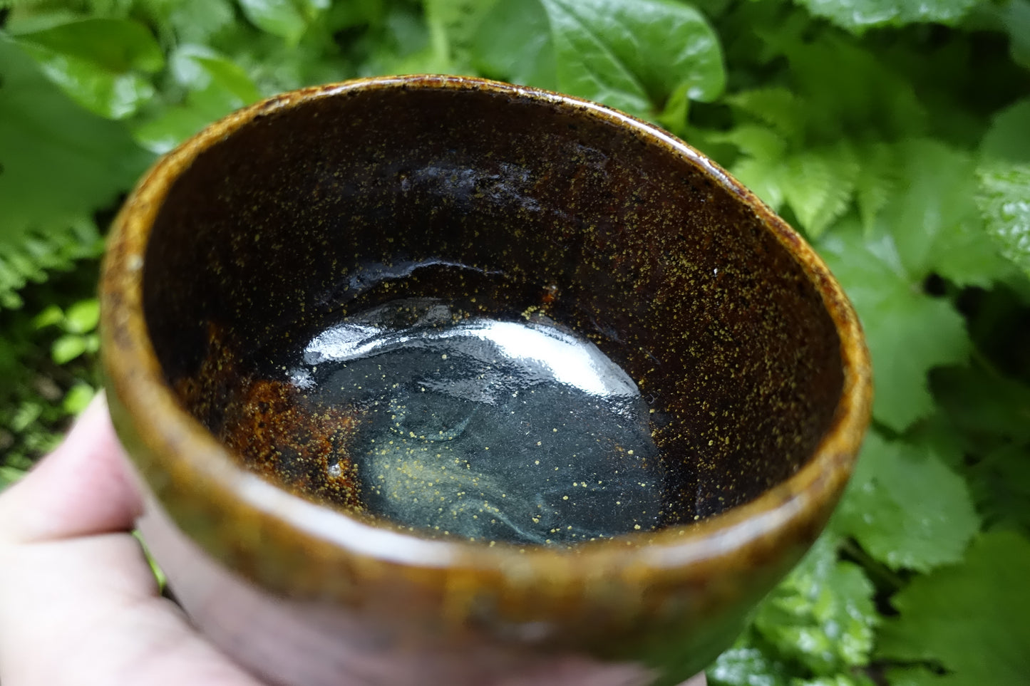 0005 Ureshino style Tea Bowl by Muneharu Noda at Muneharu Kiln with an original box