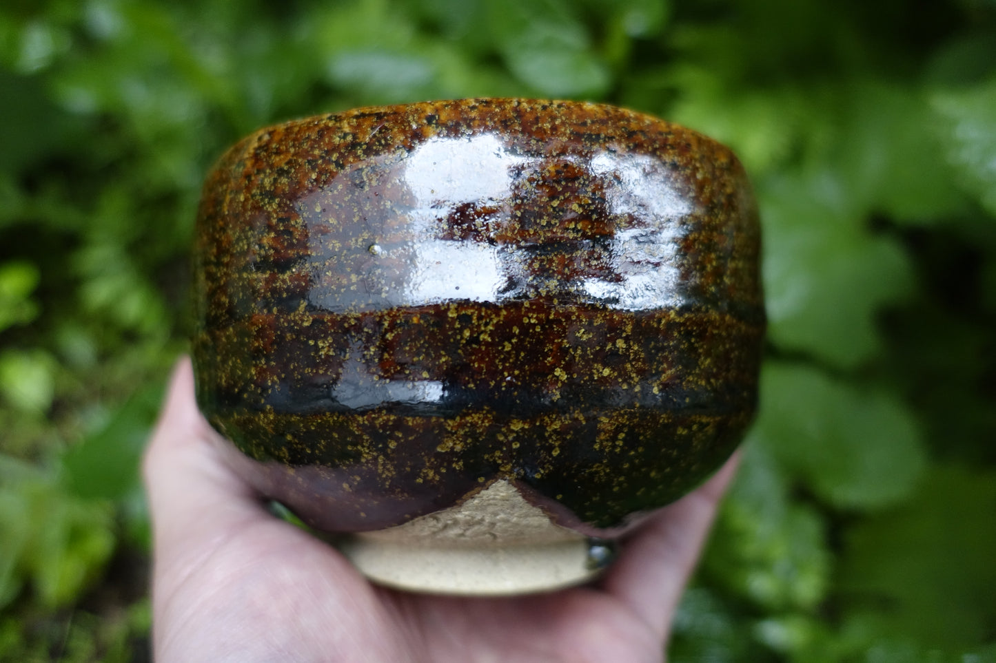 0005 Ureshino style Tea Bowl by Muneharu Noda at Muneharu Kiln with an original box