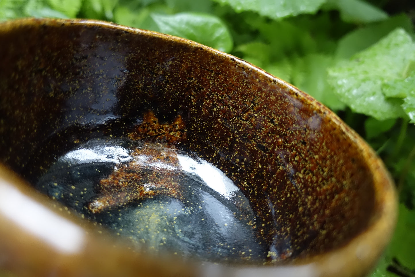 0005 Ureshino style Tea Bowl by Muneharu Noda at Muneharu Kiln with an original box