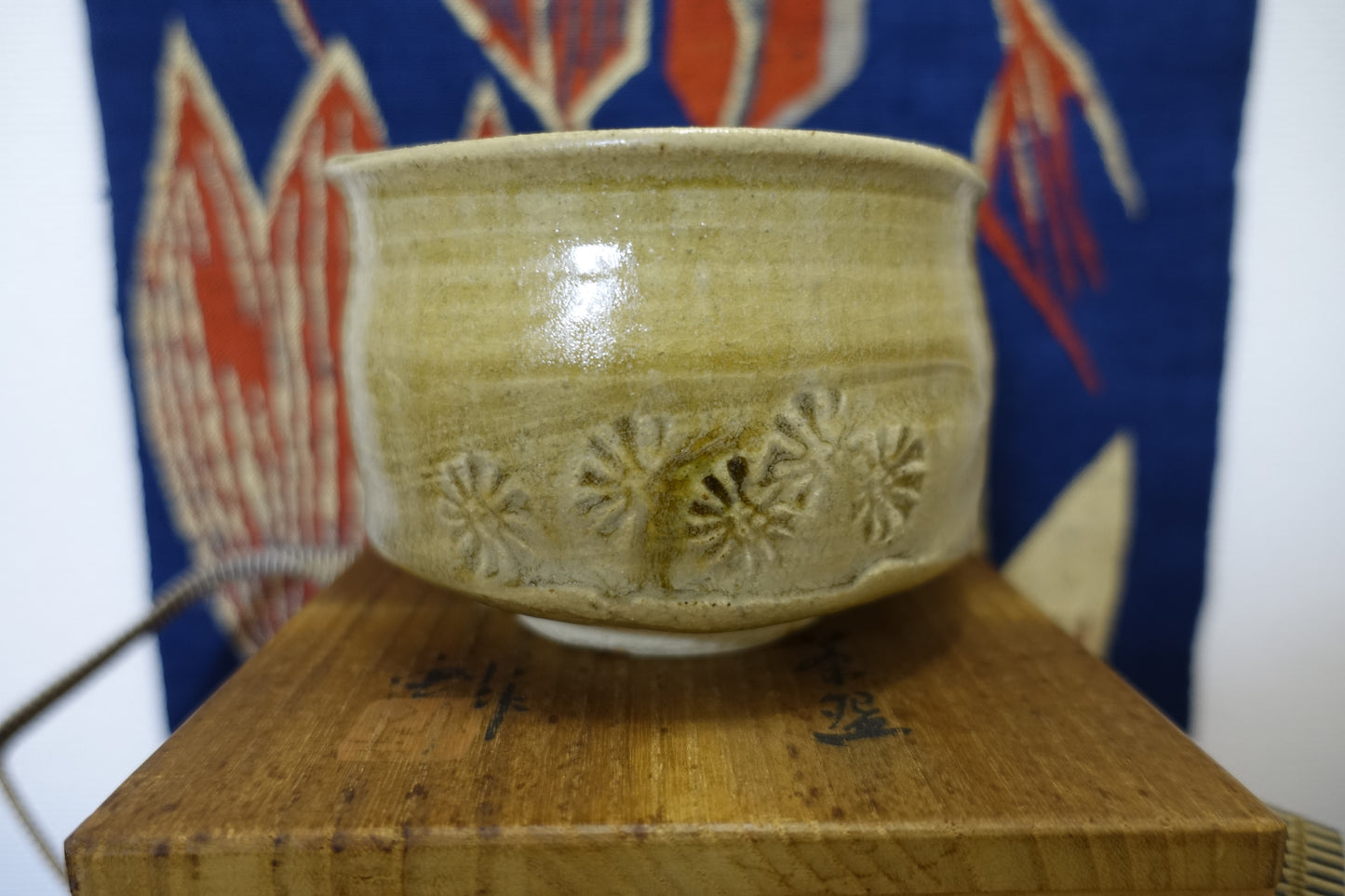0002 Tea Bowl -Kiseto- made by Sho Kato with an original box