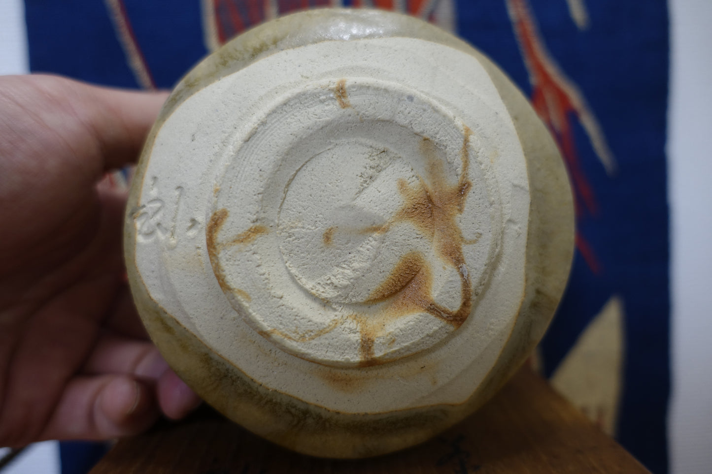 0002 Tea Bowl -Kiseto- made by Sho Kato with an original box
