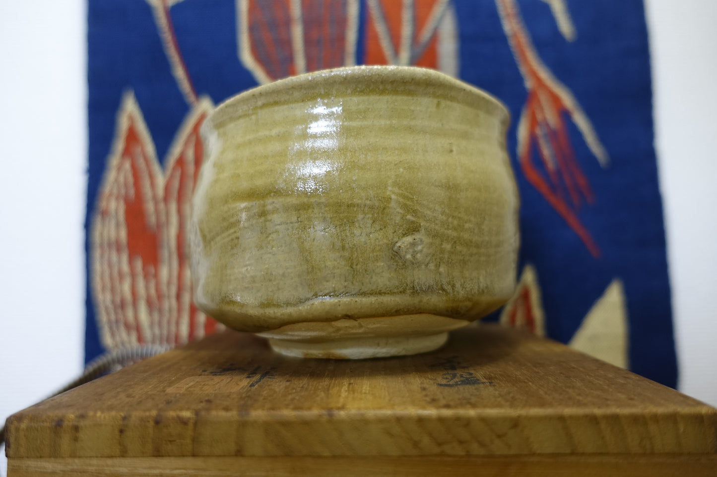 0002 Tea Bowl -Kiseto- made by Sho Kato with an original box
