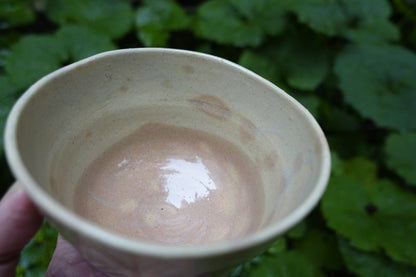 0003 Tea Bowl -Kutani- made by Kunihiko Nitta at Tokuyama Kiln with box