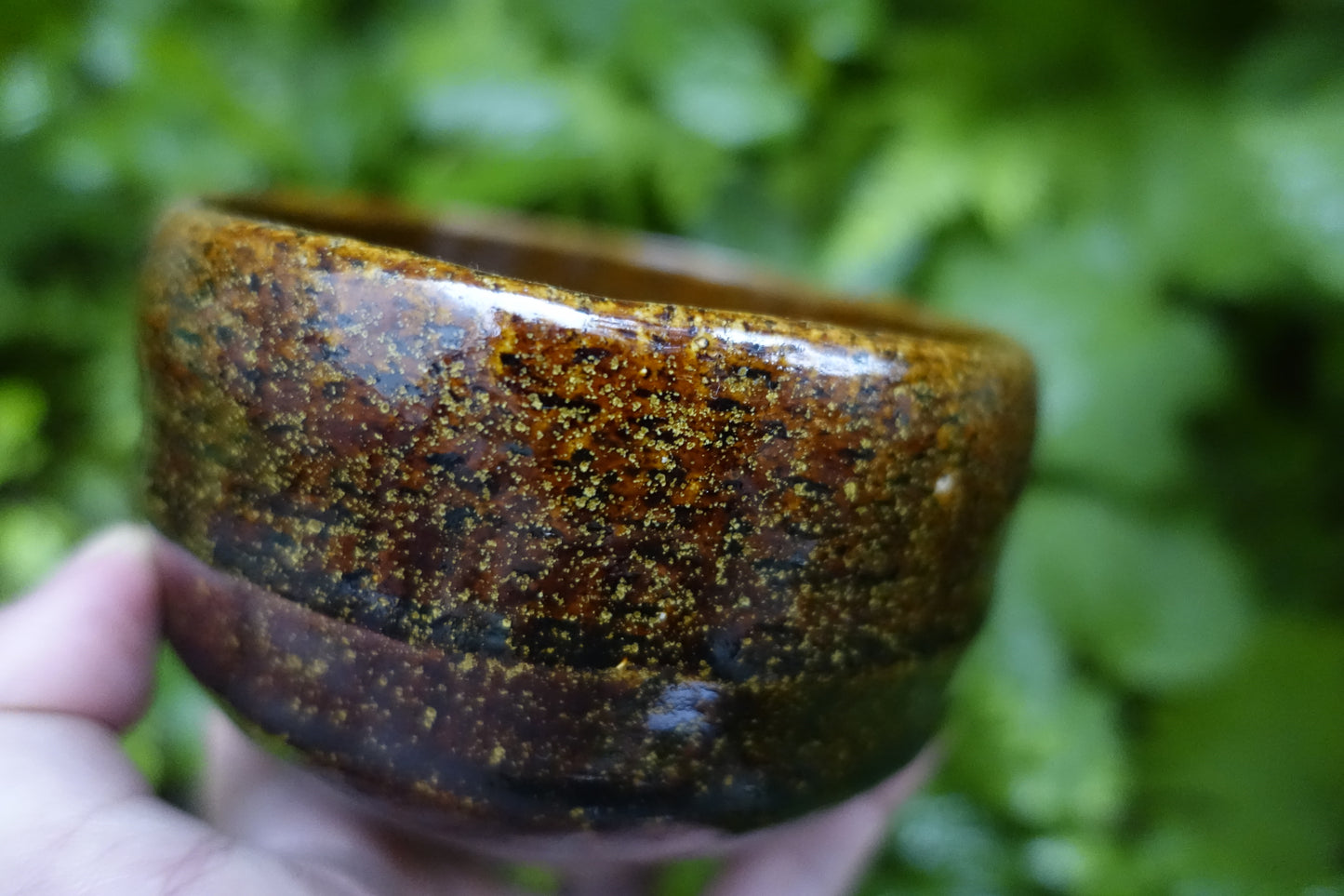0005 Ureshino style Tea Bowl by Muneharu Noda at Muneharu Kiln with an original box